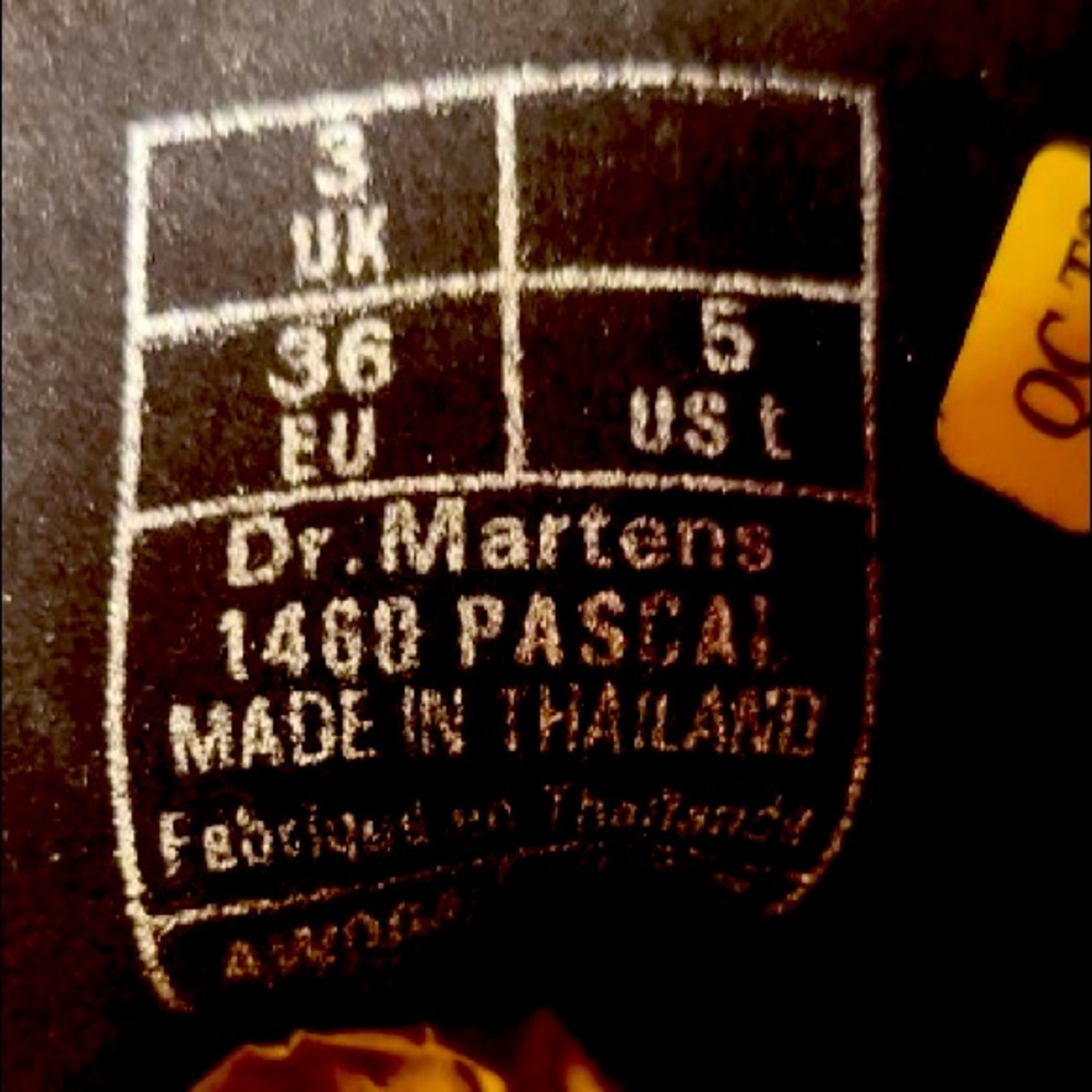 Dr.Martens Pascal Gold Iridescent Crackle - Picture 10 of 10
